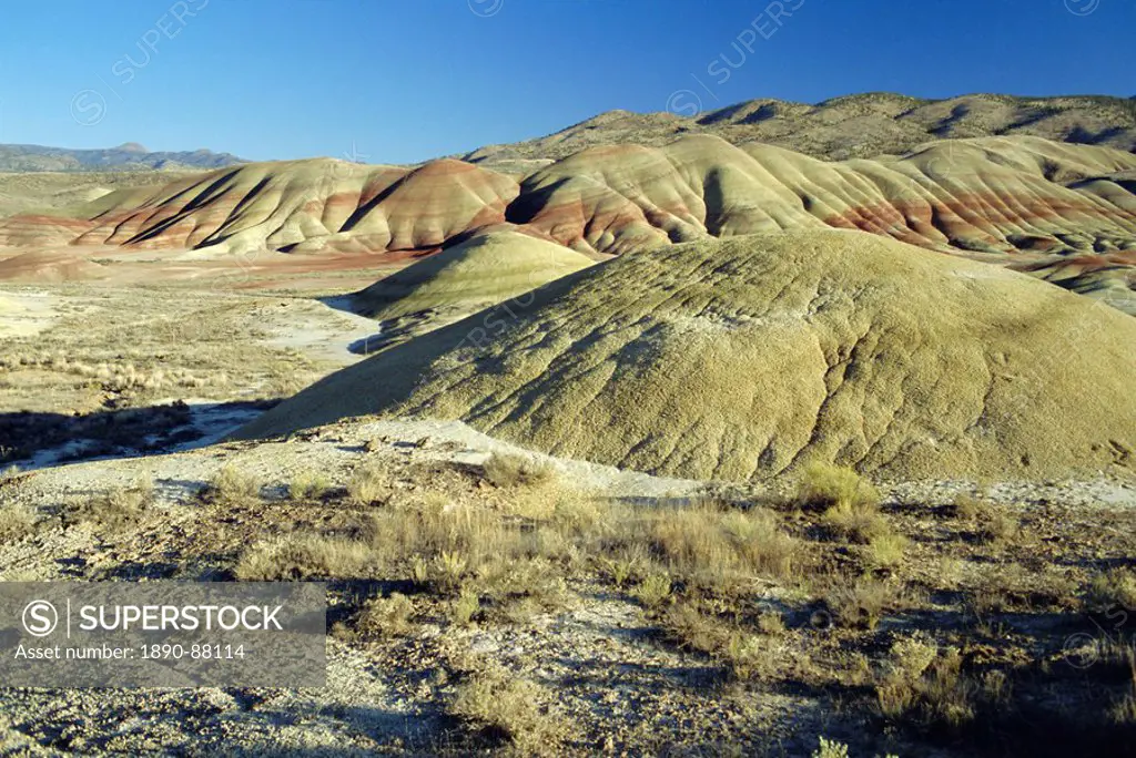 The Painted Hills, John Day Fossil Beds National Monument, Oregon, USA, North America