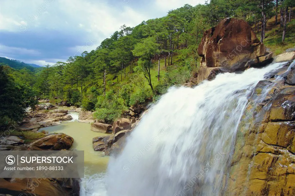 Ankroet Falls, Dalat, Vietnam, Asia