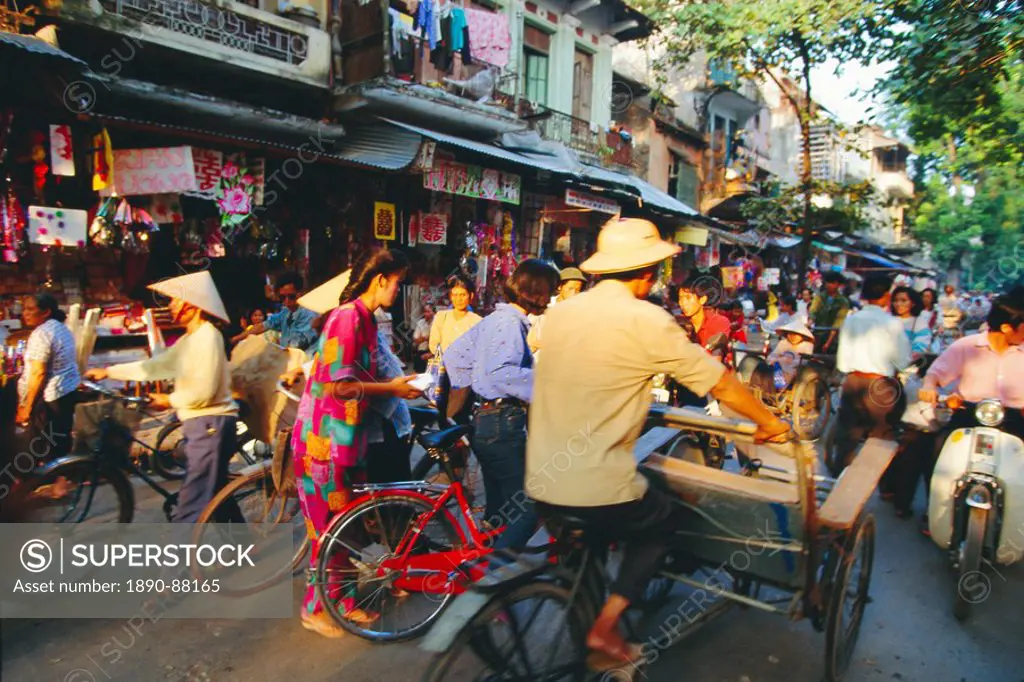 The Old Quarter, Hanoi, Vietnam, Asia