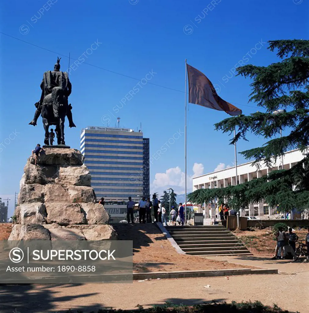 Central Square, Tirana, Albania, Europe