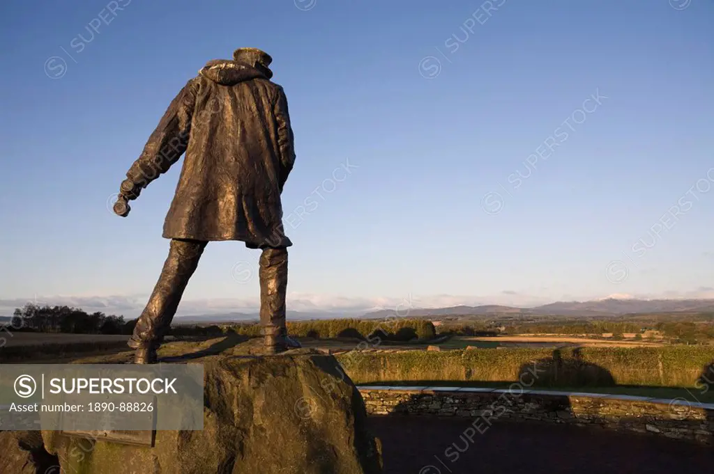 David Stirling Monument SAS, near Doune, Stirlingshire, Scotland, United Kingdom, Europe
