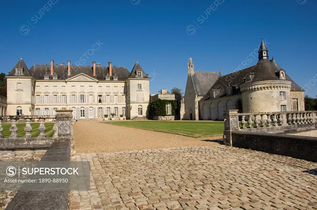 Chateau Montgeoffroy, Maine_et_Loire, Pays de la Loire, France, Europe