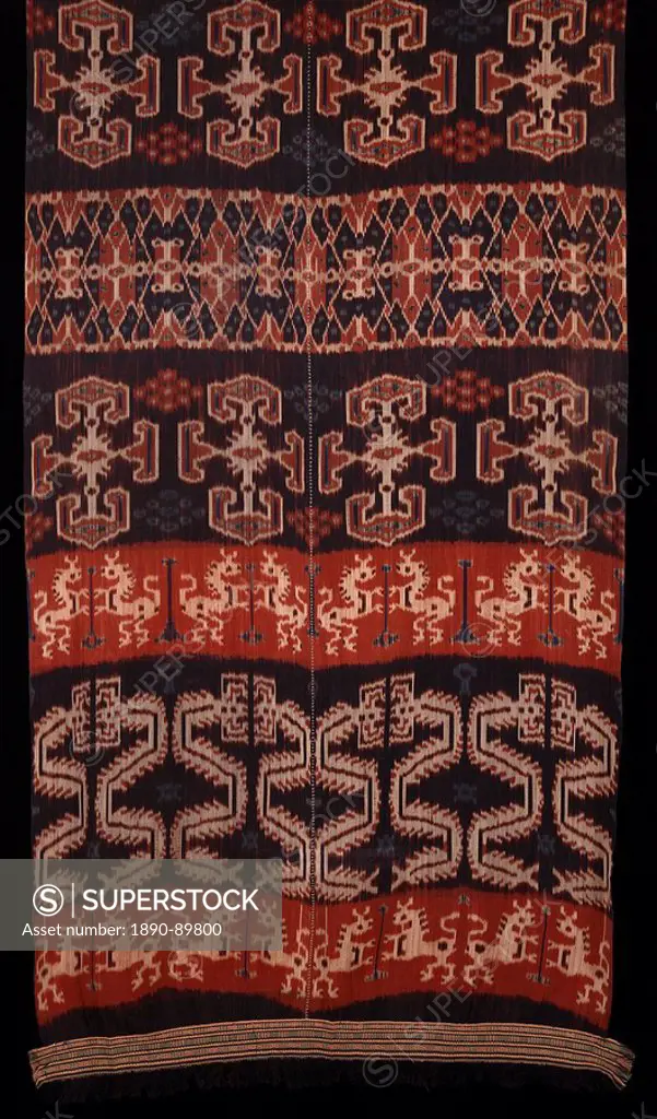 Ikat from Sumba, Indonesia, Southeast Asia, Asia
