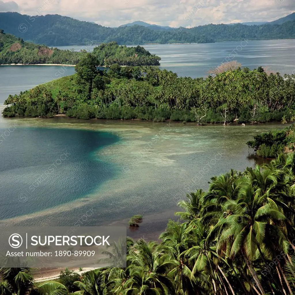View of Moluccas, Indonesia, Southeast Asia, Asia