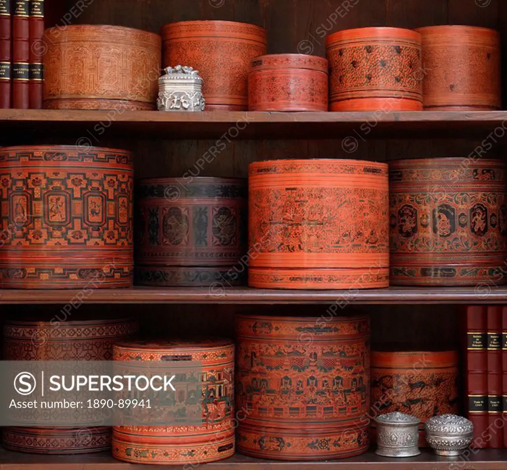 Burmese Lacquerware, Myanmar Burma, Asia