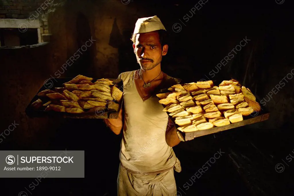 Bakery in North India, India, Asia