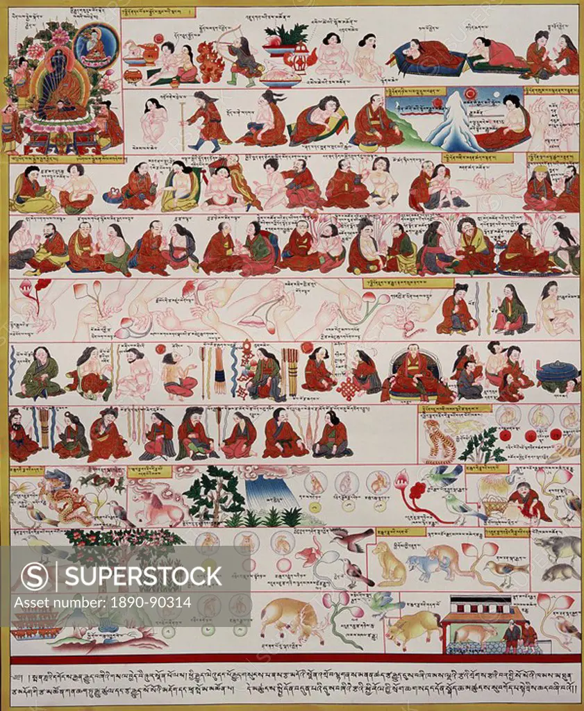Manuscript on Tibetan Medicine and Healing