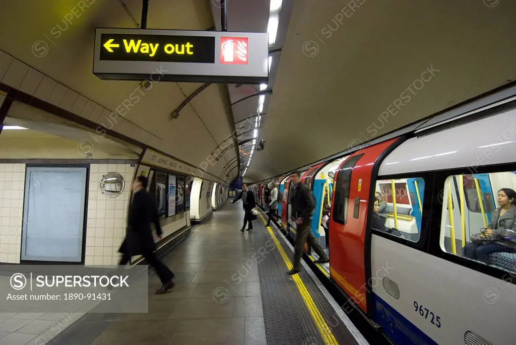St. John´s Wood tube station, St John´s Wood, London, England, United Kingdom, Europe