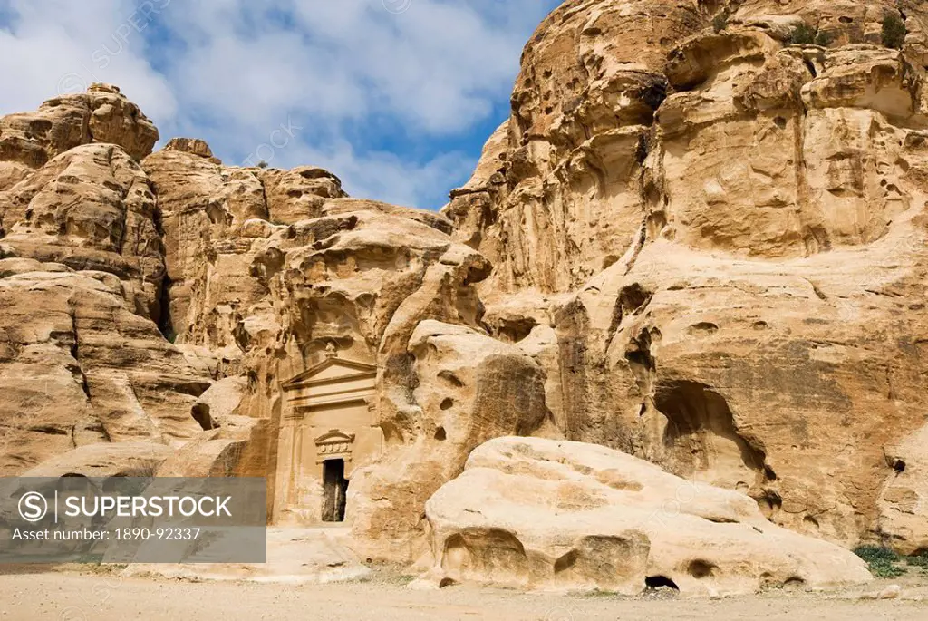 Beida Al Baidha Little Petra, Nabatean site near Petra, Jordan, Middle East