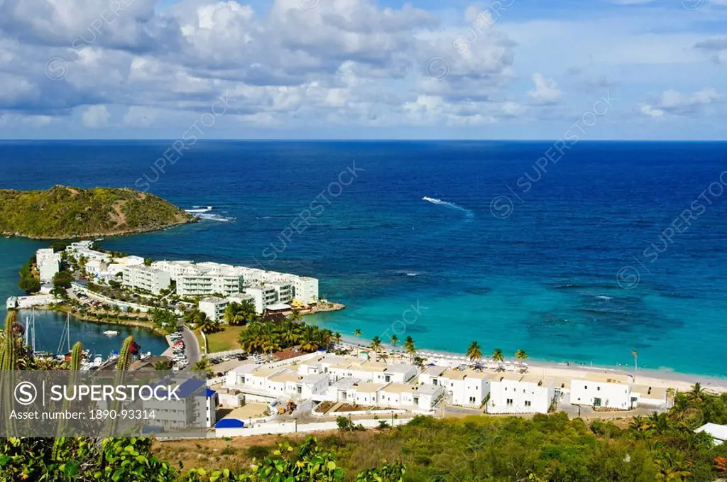 Oyster Pond, St. Martin St. Maarten, Netherlands Antilles, West Indies, Caribbean, Central America