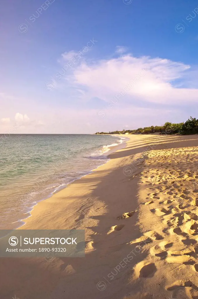 Long Beach Baie Longue, St. Martin St. Maarten, Netherlands Antilles, West Indies, Caribbean, Central America