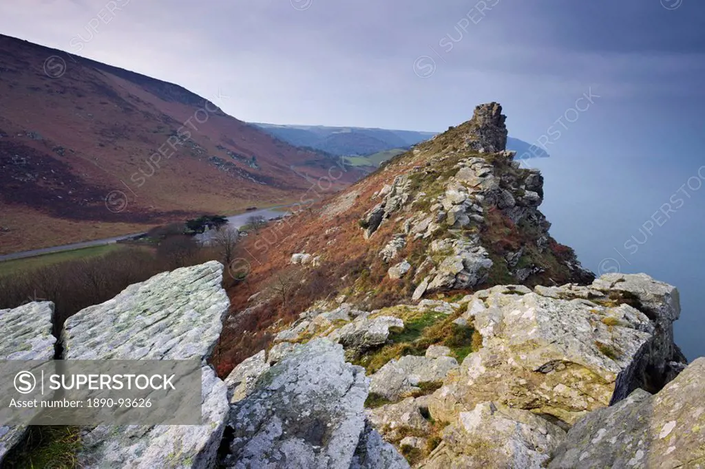 Valley of Rocks, Exmoor National Park, Devon, England, United Kingdom, Europe