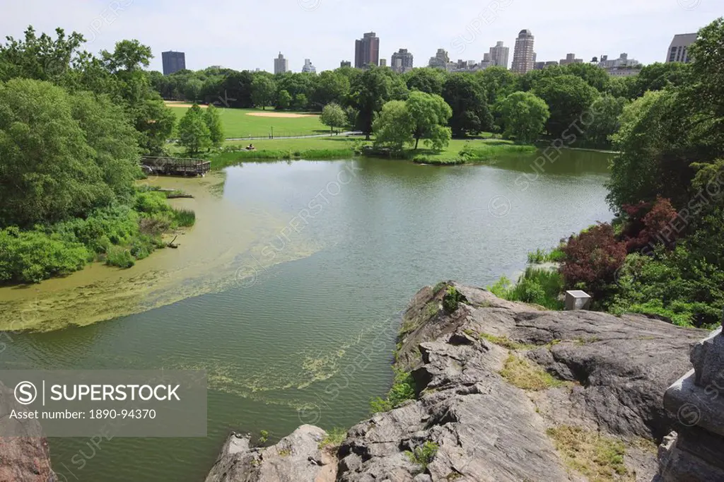 Turtle Pond, Central Park, Manhattan, New York City, New York, United States of America, North America