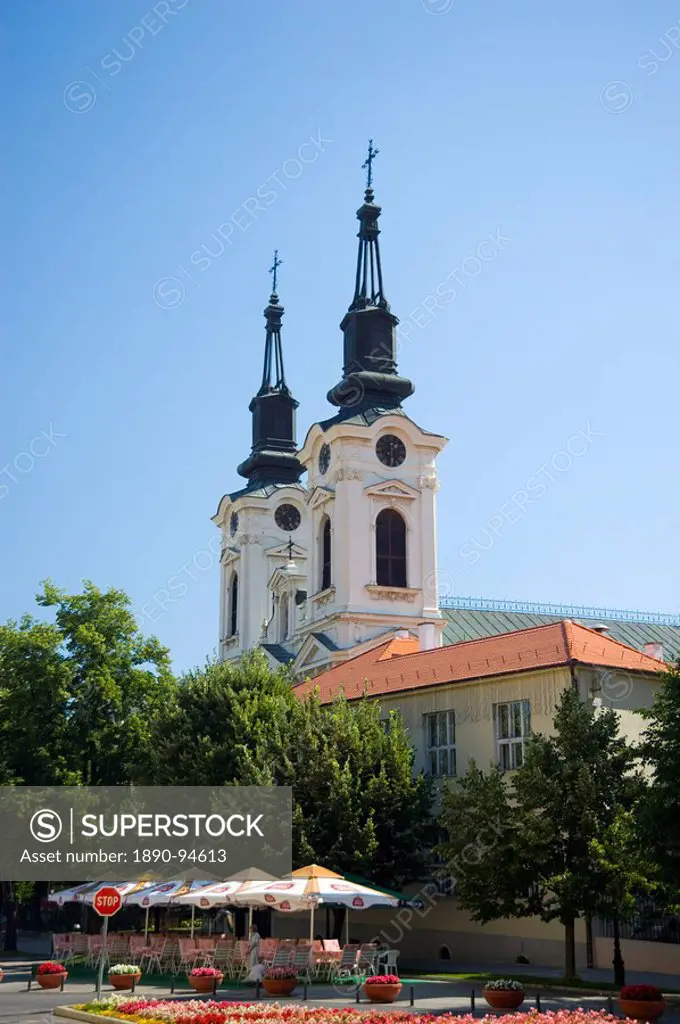The Orthodox Cathedral in Sremski Karlovci, Serbia, Europe
