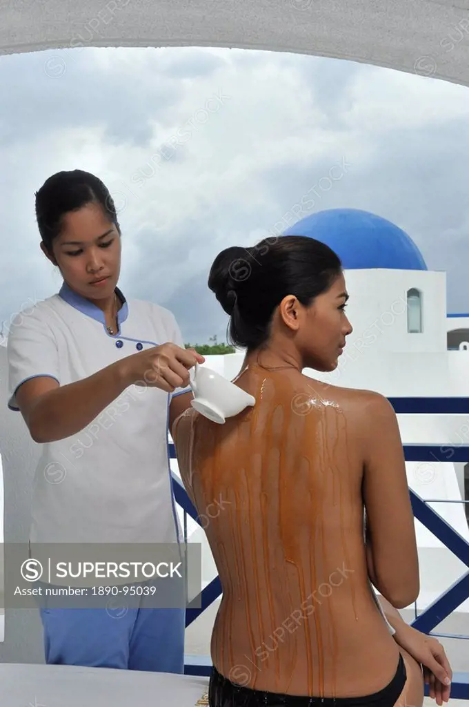 Body treatment, The Spa at Thunderbird Resort, La Union, Philippines, Southeast Asia, Asia