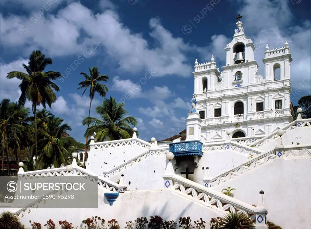 Goa Cathedral, Panjim, Goa, India, Asia