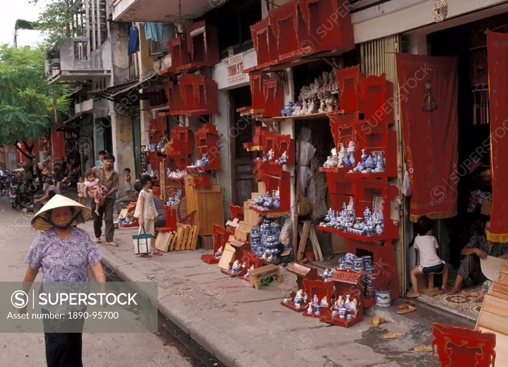 Street scene, Hanoi, Vietnam, Indochina, Southeast Asia, Asia