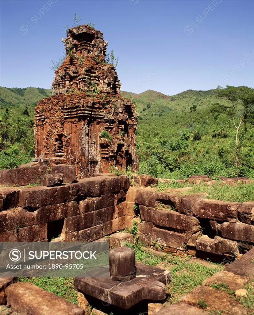 Ruins of the Cham sanctuary of My Son, dating from the 7th to 10th centuries, Vietnam, Indochina, Southeast Asia, Asia
