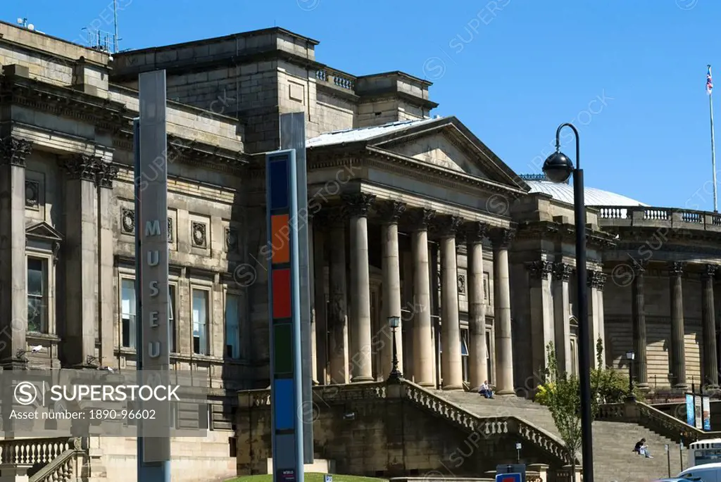 The World Museum, part of Liverpool´s museum complex, Liverpool, Merseyside, England, United Kingdom, Europe
