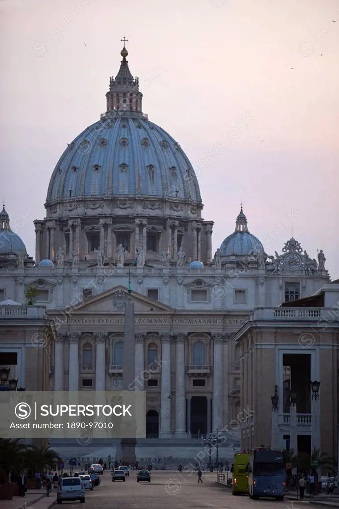 St. Peter´s, Vatican, Rome, Lazio, Italy, Europe