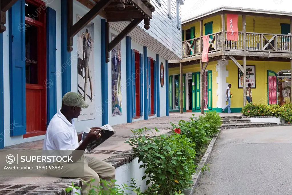 Port area, St.John´s, Antigua, Leeward Islands, West Indies, Caribbean, Central America