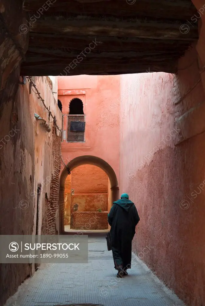 Street in the souk, Medina, Marrakech Marrakesh, Morocco, North Africa, Africa