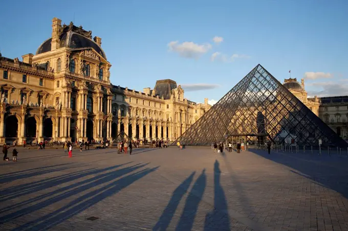 The Louvre Museum, Paris, France, Europe