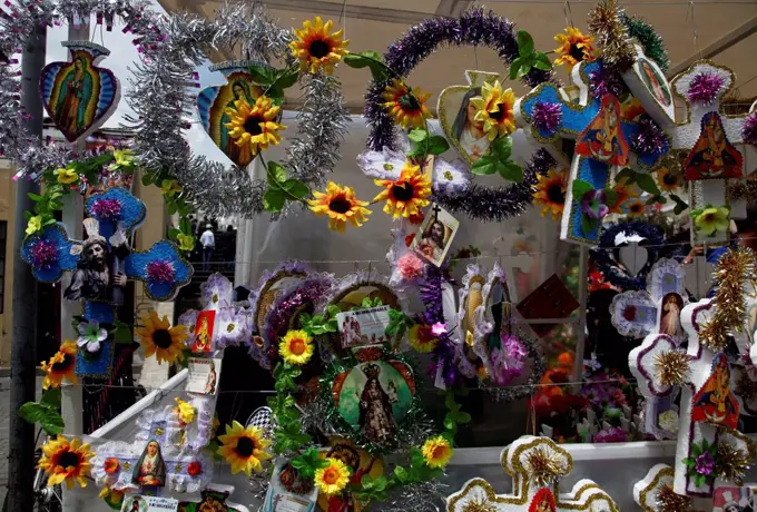 Day of the Dead remembrance at cemetery in Quito, Ecuador, South America
