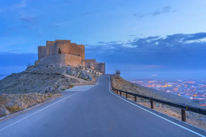 The Castle of La Muela, Consuegra, Toledo, Castilla-La Mancha, Spain, Europe