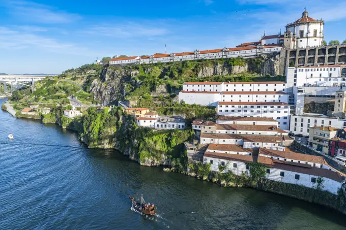 Serra do Pilar Monastery, UNESCO World Heritage Site, Porto, Norte, Portugal, Europe