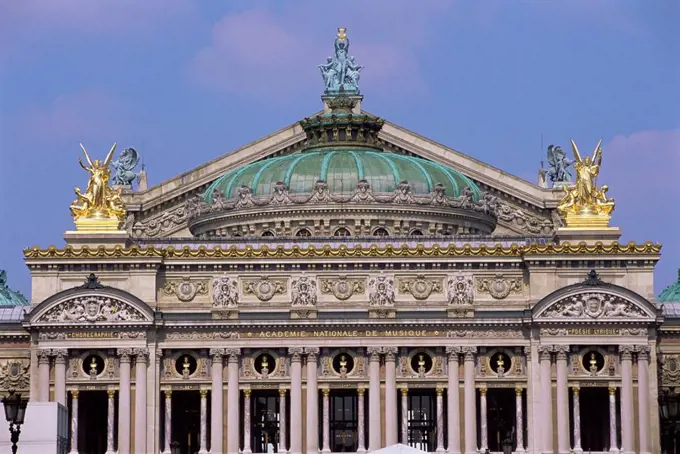 Opera Garnier, Place de l´Opera, Paris, France, Europe