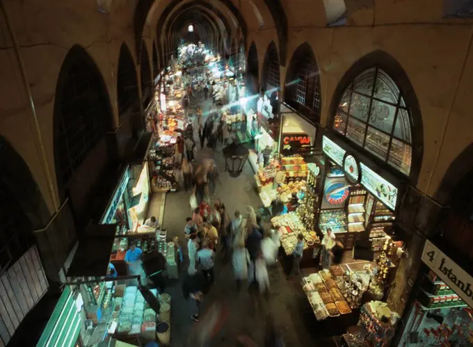 The Grand Bazaar Great Bazaar Kapali Carsi, Istanbul, Turkey, Europe, Eurasia