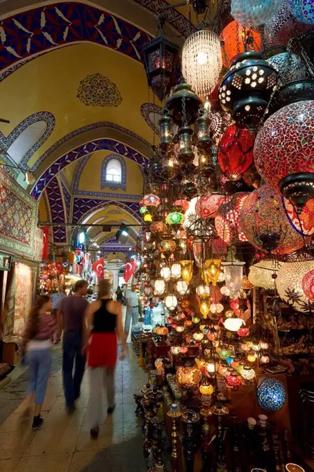 Grand Bazaar Kapali Carsi, Istanbul, Turkey, Europe