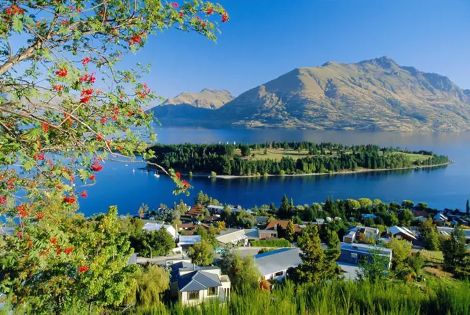 Queenstown, Lake Wakatipu, Otago, South Island, New Zealand, Australasia