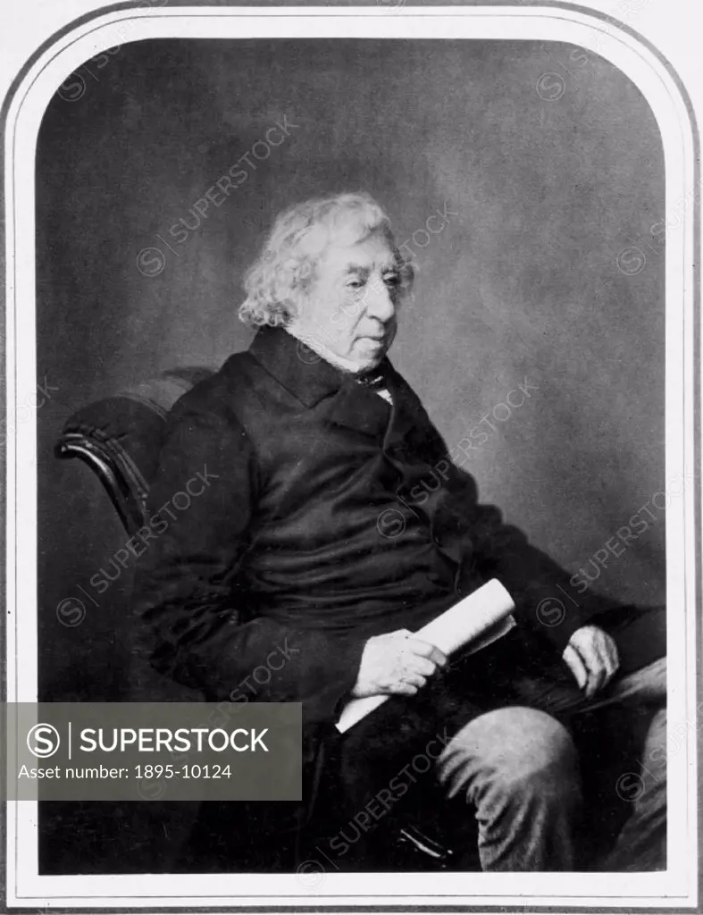 ´Studio portrait photograph by Maull and Polyblank of Thomas Cochrane, tenth Earl of Dundonald (1775-1860). Cochrane had a colourful career; he was ca...