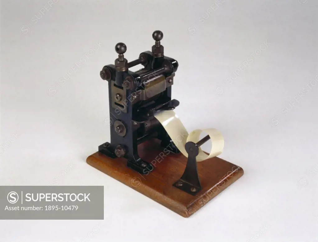 Darling 35mm film perforator, 1898-1900.Alfred Darling (1862-1931), an English engineer, devised this apparatus to high specifications. It punched eve...