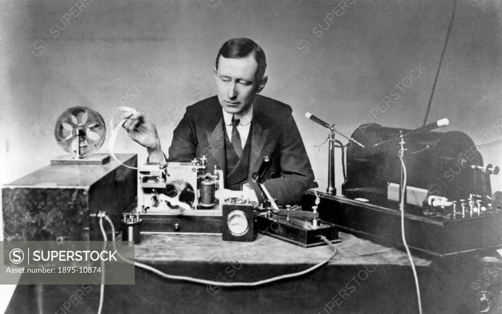 Gugliemo Marconi (1874-1937) discovered a way in which waves could be used to send messages from one place to another without wires or cables. Having ...