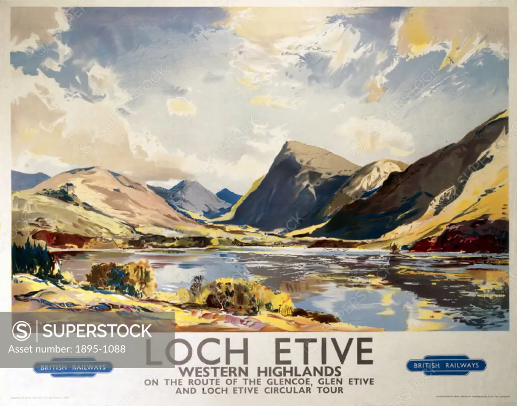 British Railways (Scottish Region) poster. Artwork by Jack Merriott.
