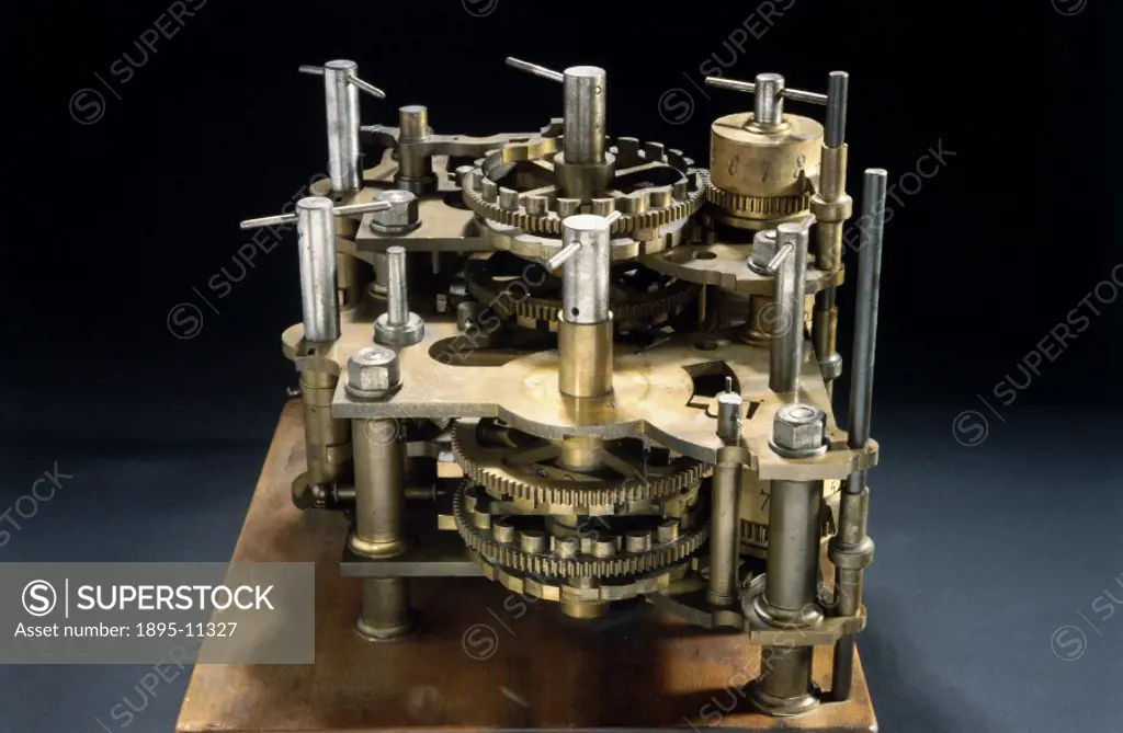 This model of Difference Engine No 1 was built by Henry Prevost Babbage (1824-1918) from the designs of his father, British computing pioneer Charles ...