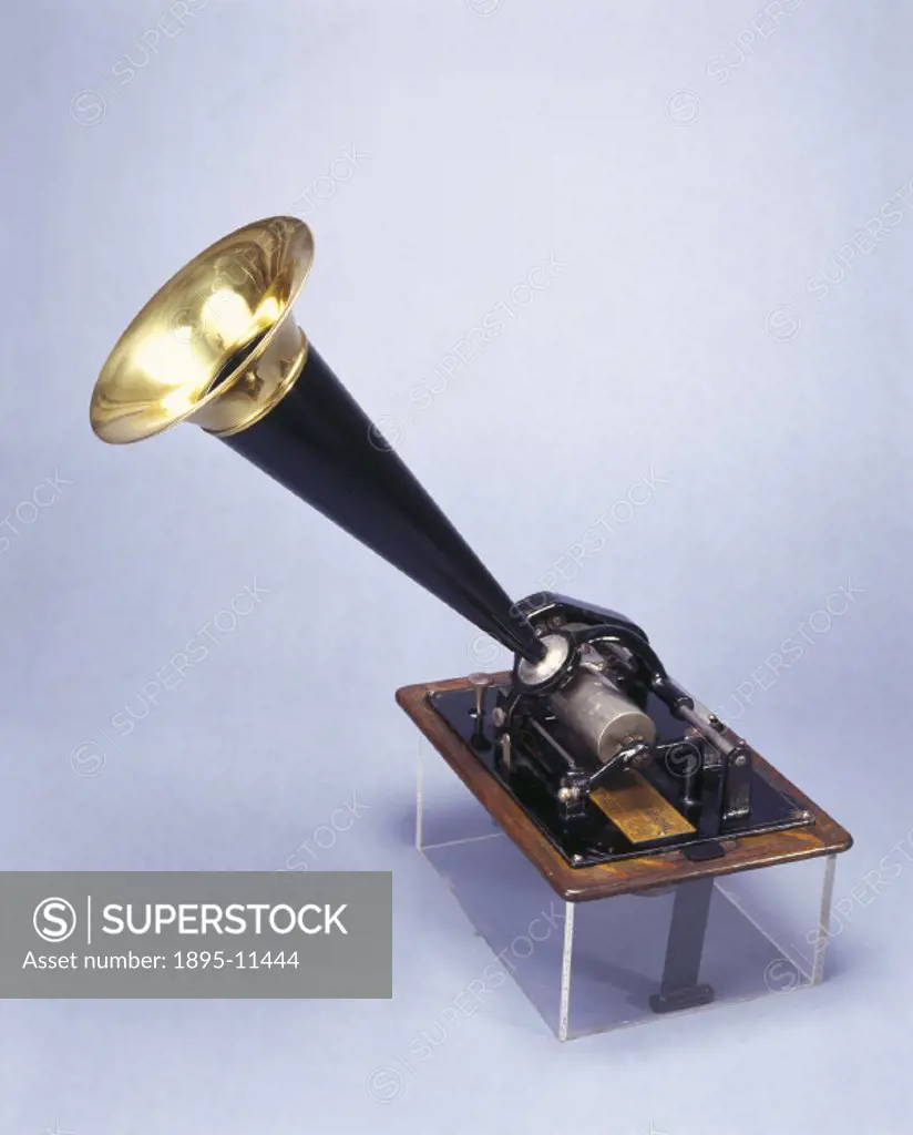 ´The world´s first recording machine arose, like the telephone, from work on the telegraph. Developing a machine that recorded Morse code by indenting...