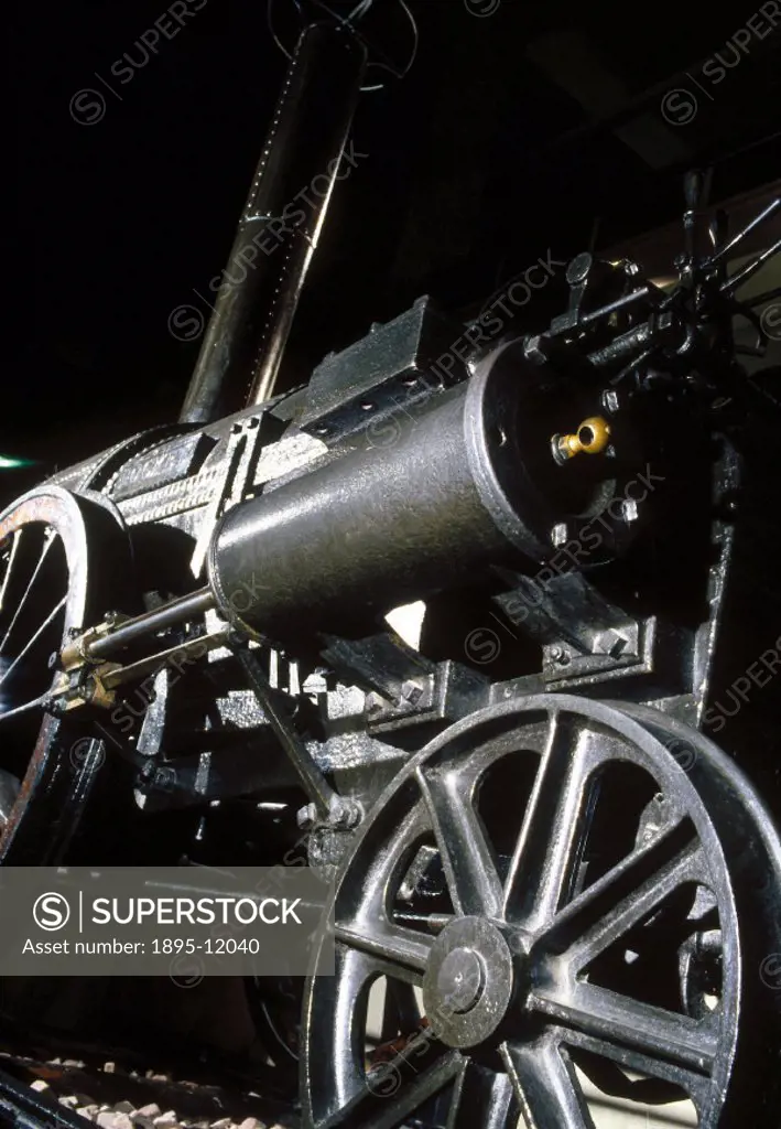 Remains of Stephenson´s ´Rocket´, 1829. The Rocket, designed by Robert Stephenson (1803-1859) and George Stephenson (1781-1848), became famous after w...