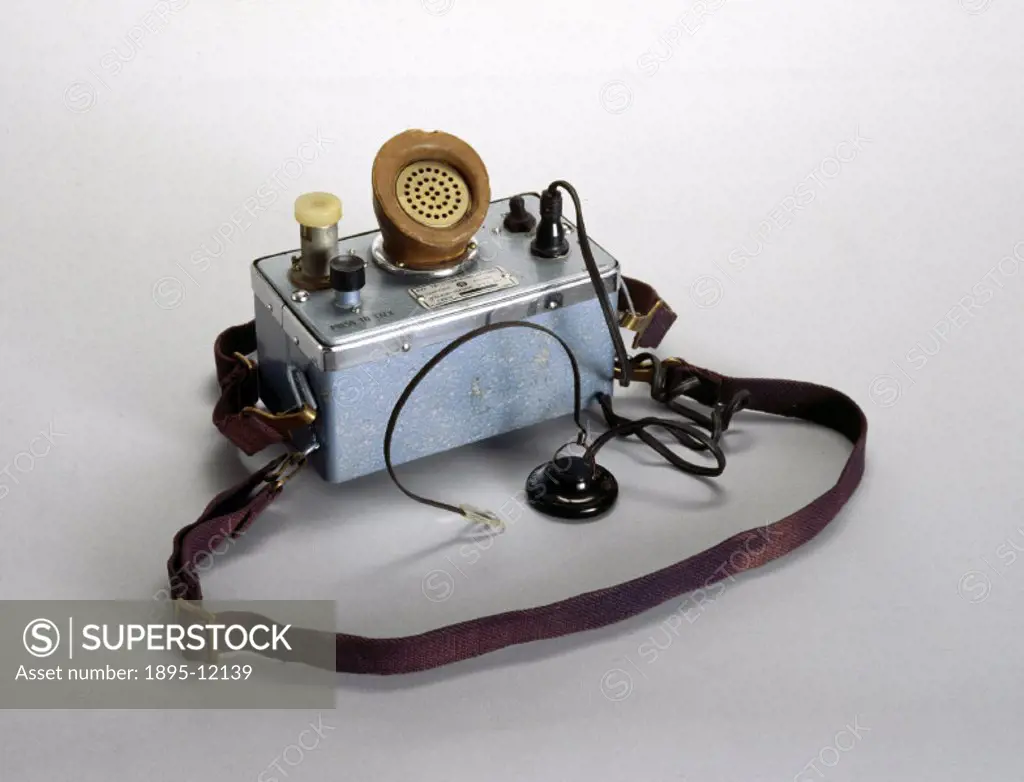 This radio set was used on the 1953 British expedition to Everest led by Sir John Hunt. At 11.30 am on 29th May 1953, Tenzing Norgay and Edmund Hillar...