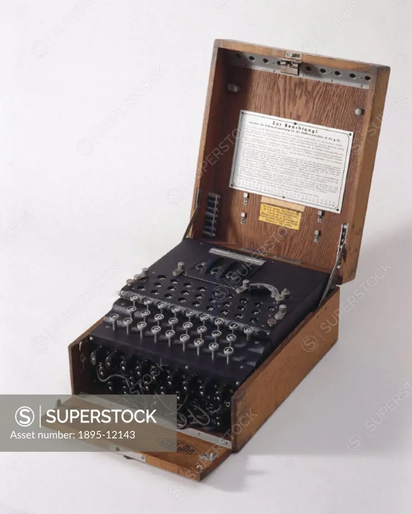 The Enigma machine was patented in 1918 by the German engineer Arthur Scherbius, and produced commercially from 1923. The German government, impressed...