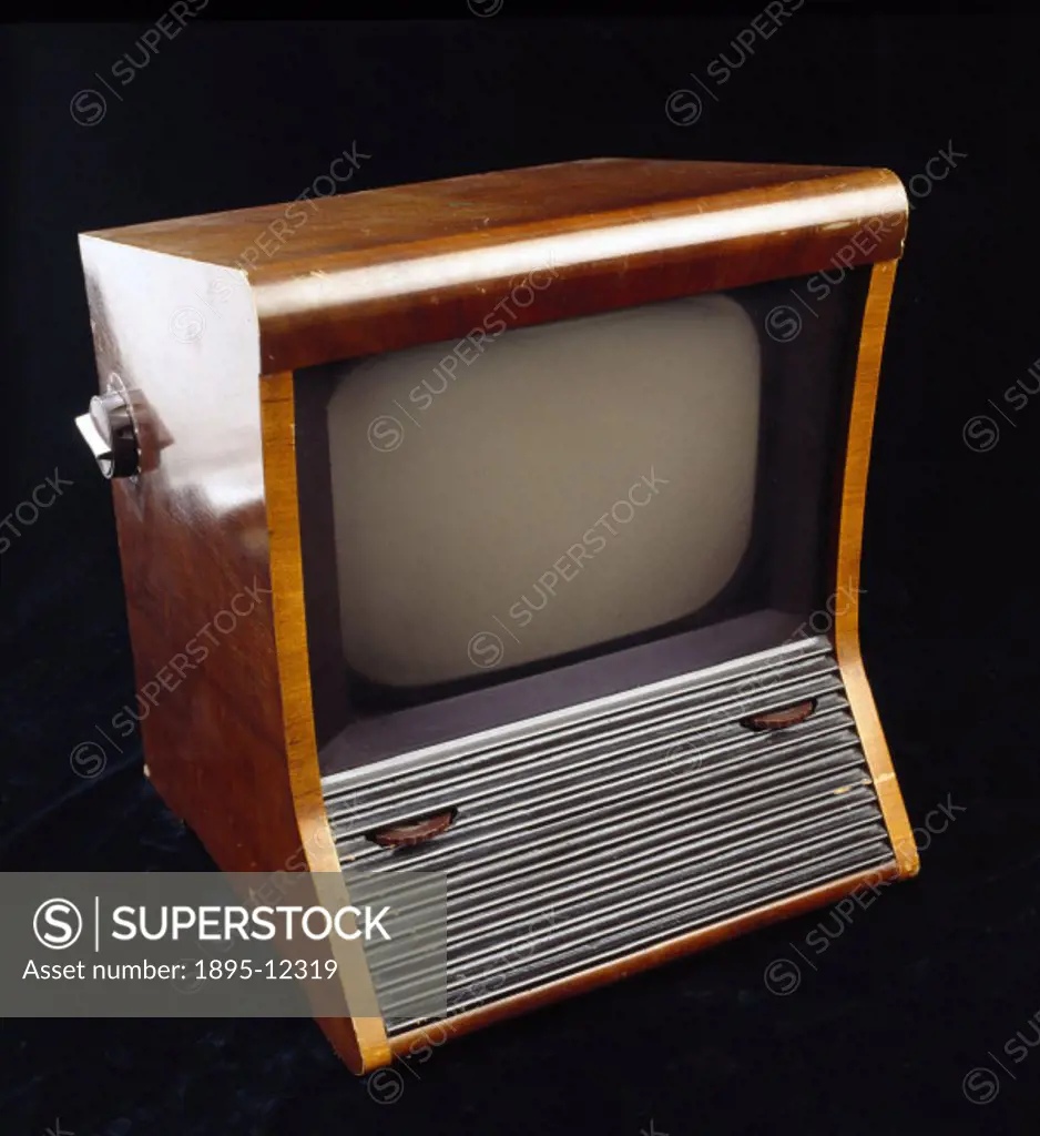 This television receiver would have been built after World War II (1939-1945), when the BBC resumed television broadcasts. During the post-war period ...