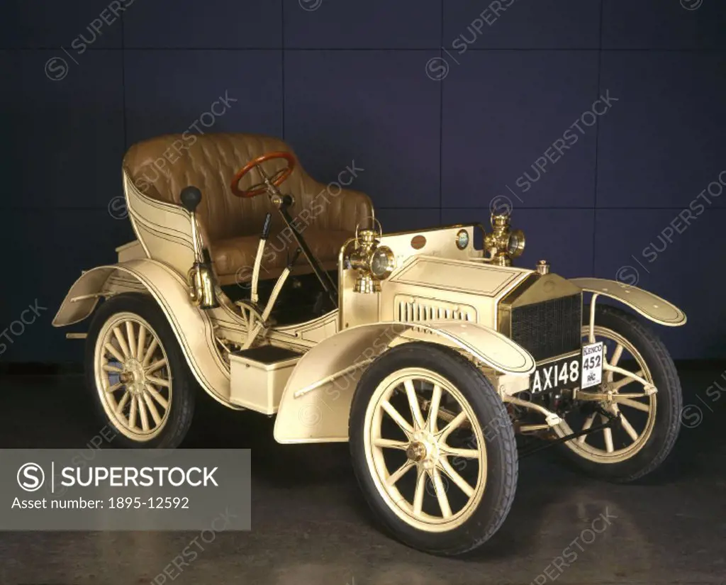 This motor car with a two-cylinder water-cooled engine, designed by Sir Frederick Henry Royce (1863-1933) is the oldest original Rolls-Royce motor car...