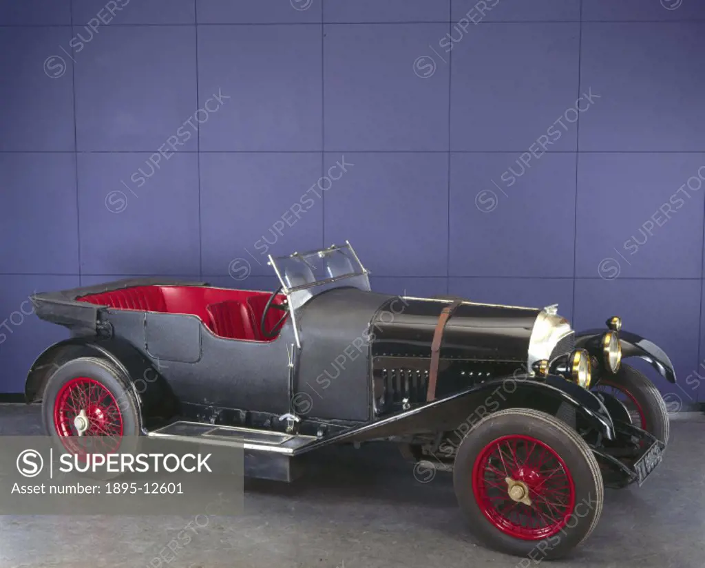 This three litre ´Red Label´ car, designed by the founder of Bentley Motors Ltd, Walter Owen Bentley (1888-1971), is similar in concept to the series ...