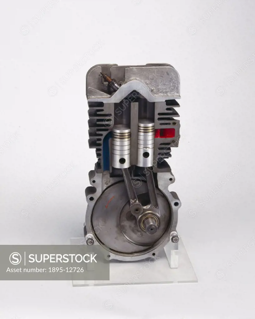 This engine was produced by Dr J Ehrlich in England in 1946. He had worked with the Austrian firm Steyr-Daimler-Puch AG which had produced a number of...