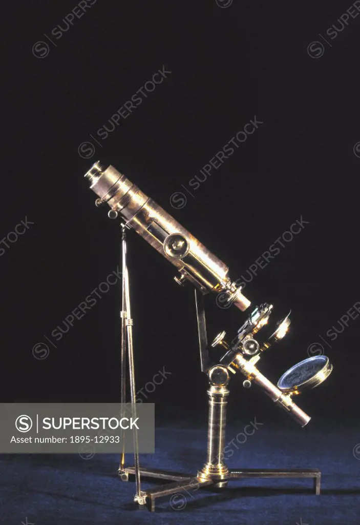 Made by James Smith for Joseph Jackson Lister (1786- 1869), father of Joseph Lister, the surgeon and pioneer of antisepsis . Lister was an eminent Eng...