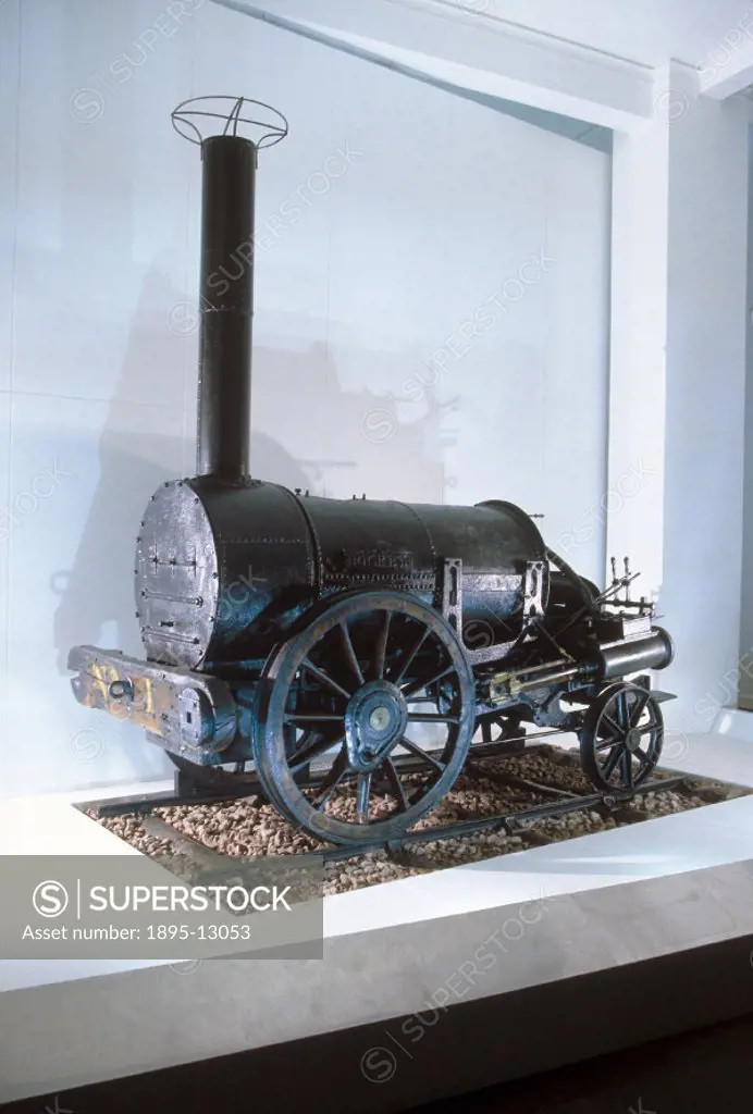 Remains of Stephenson´s ´Rocket´, 1829. The Rocket 0-2-2 locomotive was designed by Robert Stephenson (1803-1859) and George Stephenson (1781-1848). I...