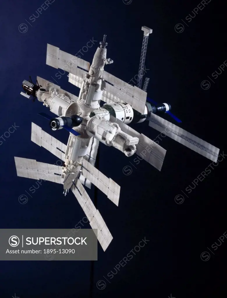 Model. The Mir space station was launched in stages between 1986 and 1996. When completed it had a total mass of over 110 tonnes making it the largest...